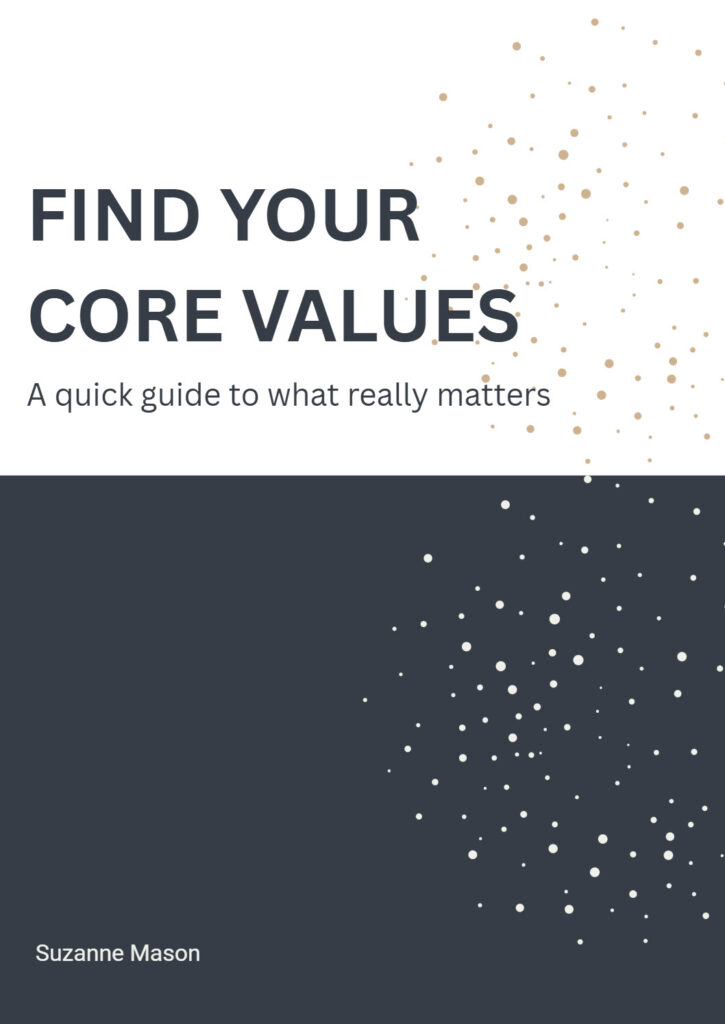 Cover for Find Your Core Values Guide